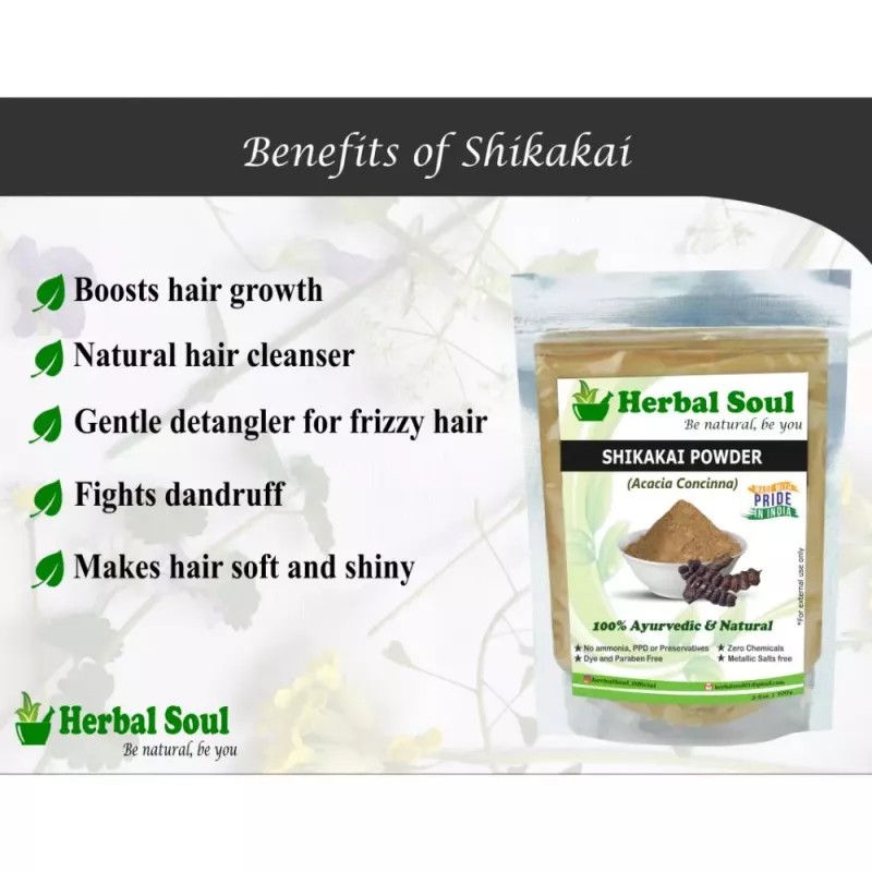 Herbal Soul Shikakai Powder (100g)