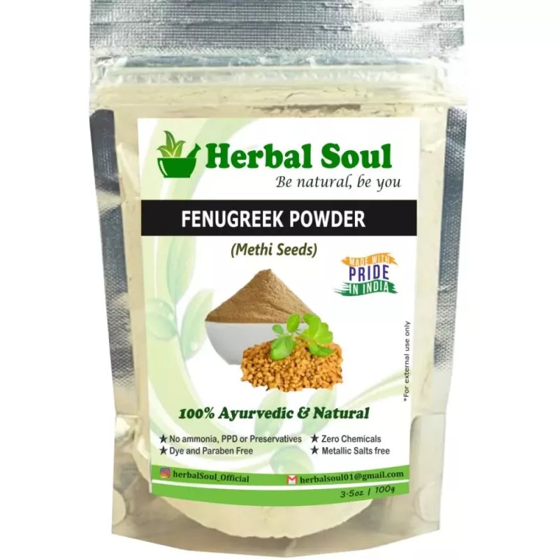 Herbal Soul Fenugreek Methi Seeds Powder (100g)