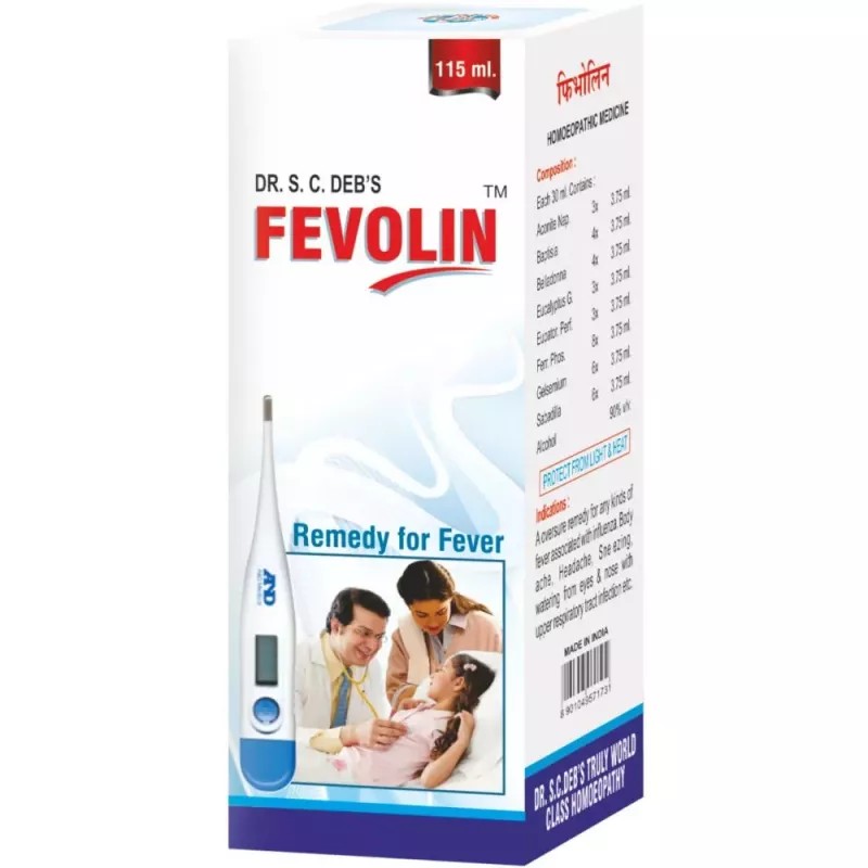 SCDHRL Fevolin Syrup (115ml)