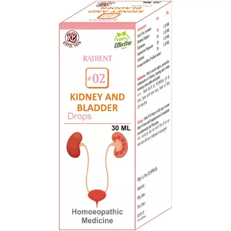 Radient 2 Kidney And Bladder Drop (30ml)