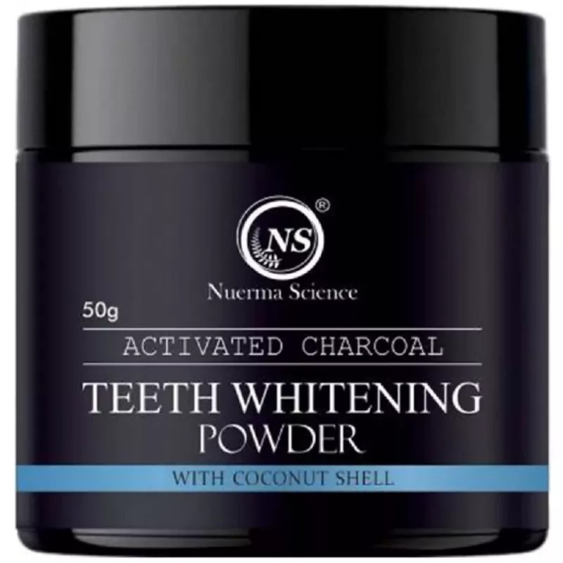 Nuerma Science Activated Charcoal Teeth Whitening Powder (50g)