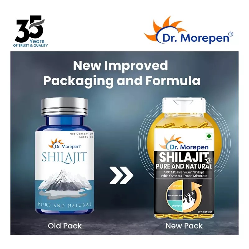 Dr Morepen Shilajit Capsules (60caps)