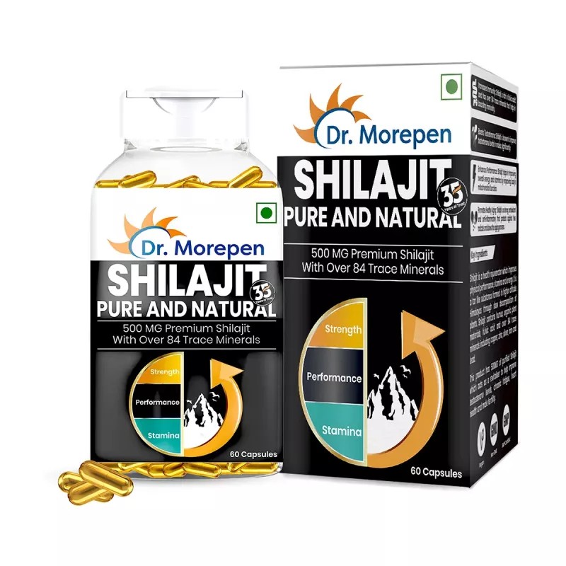 Dr Morepen Shilajit Capsules (60caps)