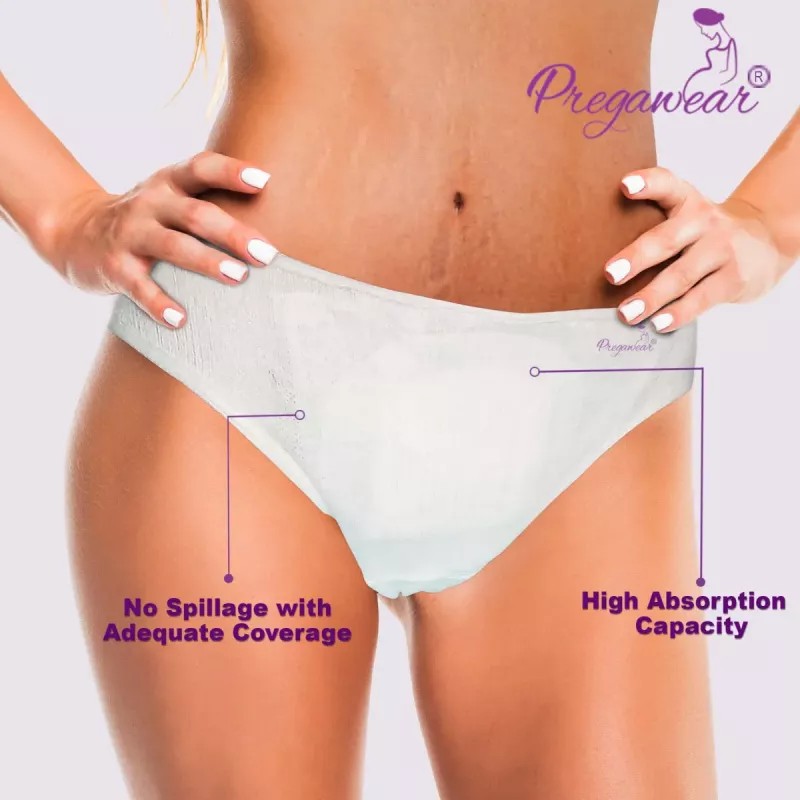 Prowee Disposable Pre & Post Partum Pregawear Panty For Women (5 Pcs) (XS)