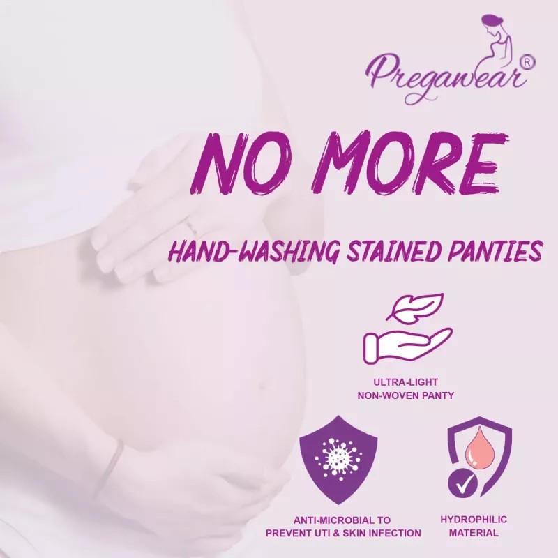 Prowee Disposable Pre & Post Partum Pregawear Panty For Women (5 Pcs) (S)
