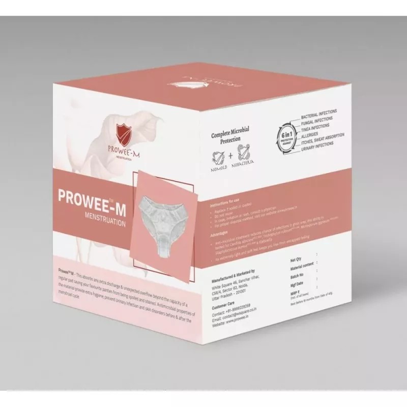 Prowee Disposable Menstruation Panty (5 Pcs) (XL)