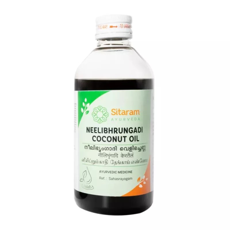 Sitaram Ayurveda Neelibhringadi Coconut Oil (200ml)