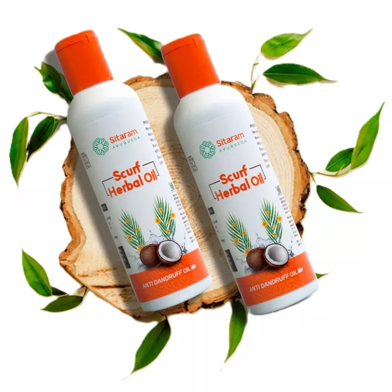 Sitaram Ayurveda Scurf Hair Oil (100ml)
