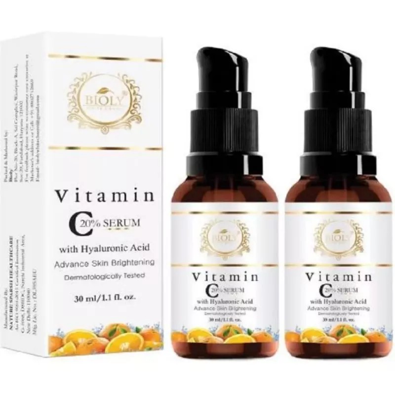 Bioly Vitamin C 20% Serum (30ml, Pack of 2)