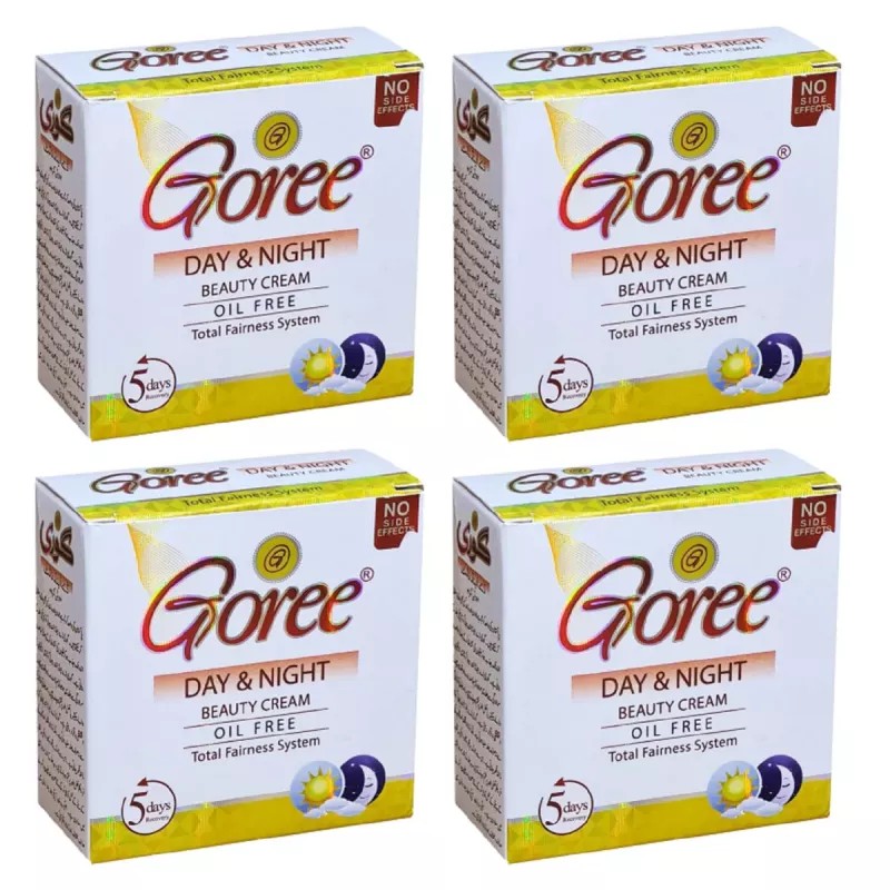 Goree Day And Night Beauty Cream (28g, Pack of 4)