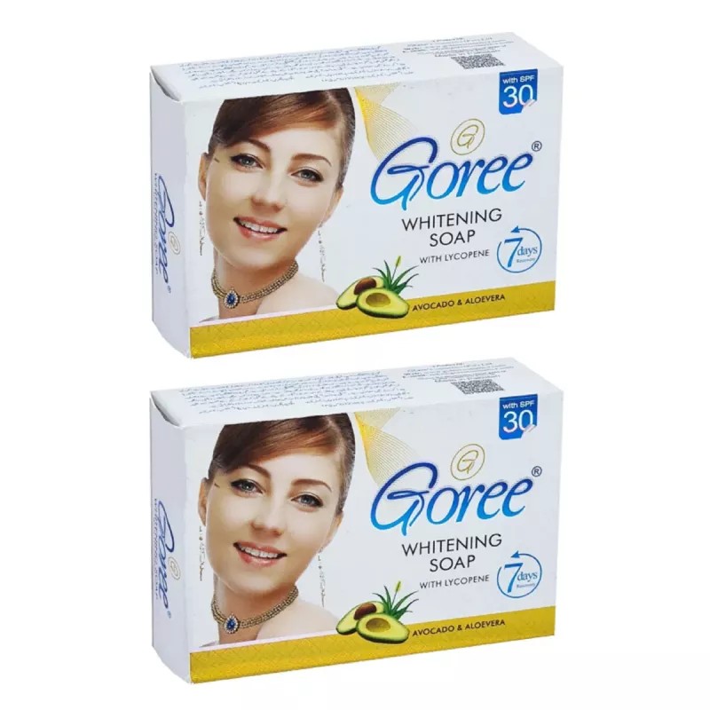 Goree Whitening Soap (100g, Pack of 2)