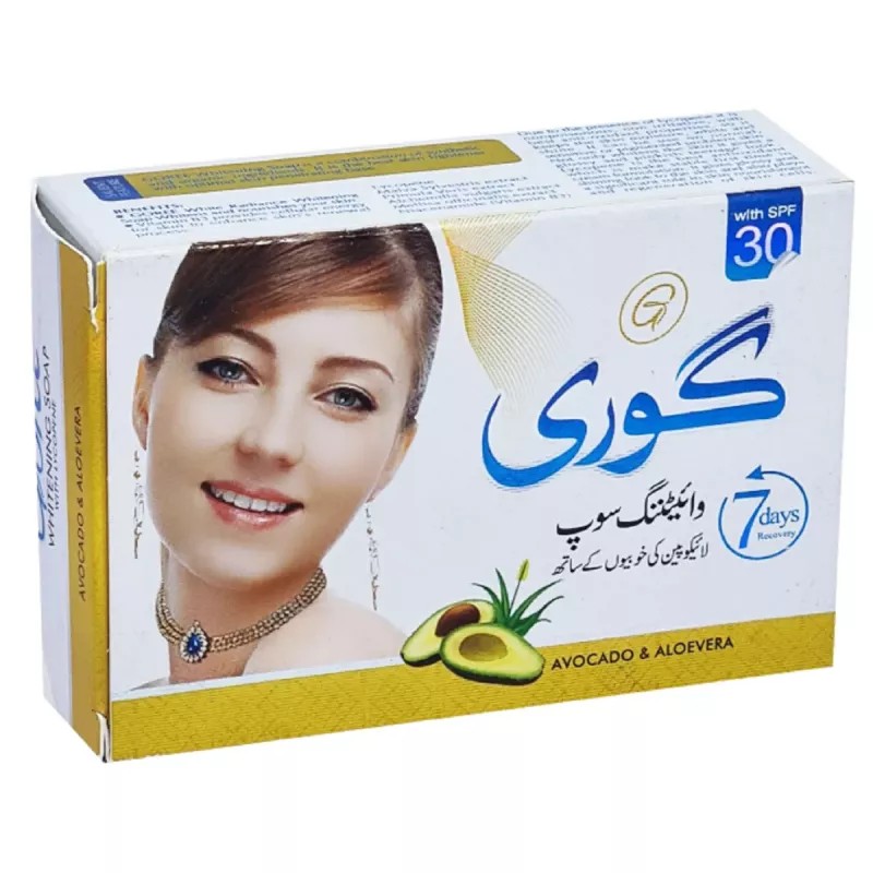 Goree Whitening Soap (100g, Pack of 4)