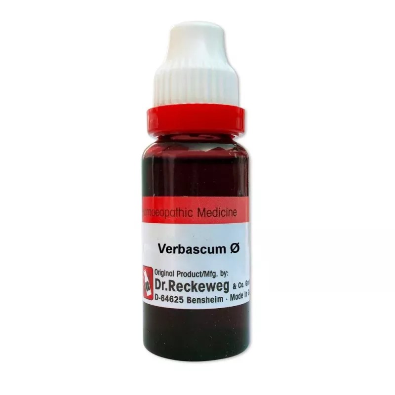 Dr Reckeweg Verbascum Thapsus 1X (Q) (20ml)