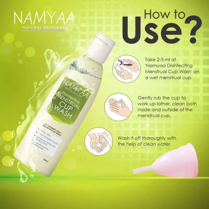 Namyaa Disinfecting Menstrual Cup Wash (100ml)