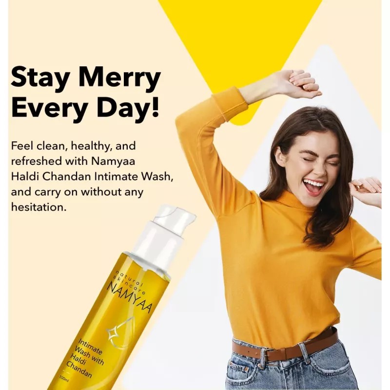 Namyaa Haldi Chandan Intimate Hygiene Wash (100g)