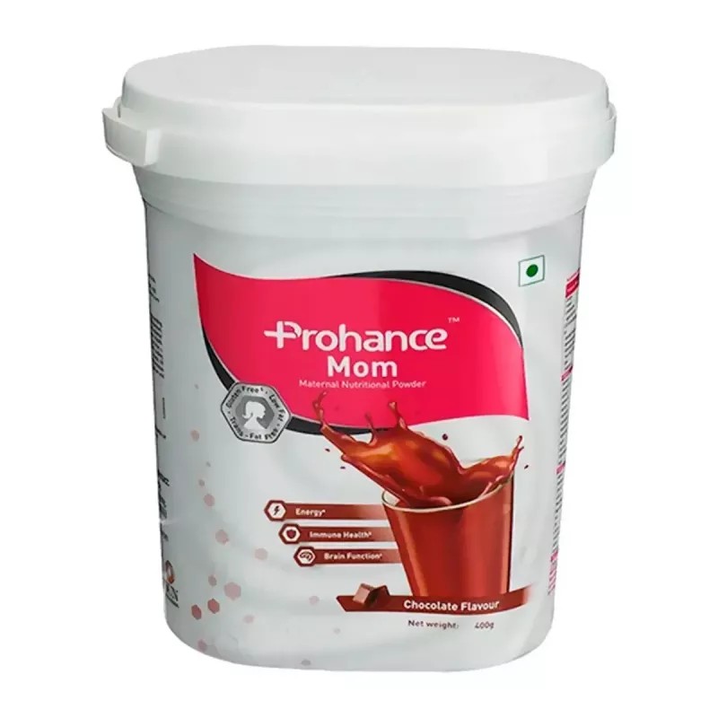 Sun Pharma Prohance Mom Nutritional Drink Powder for Pregnant & Lactating Women Chocolate (400g)