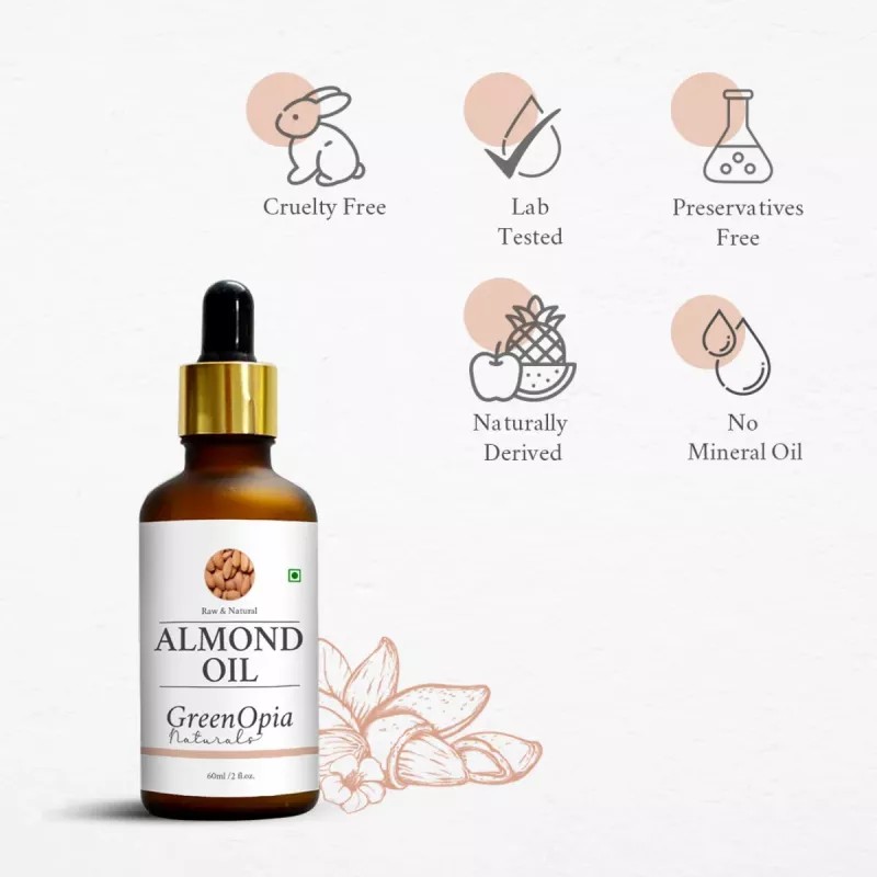 GreenOpia Naturals Almond Oil (60ml)