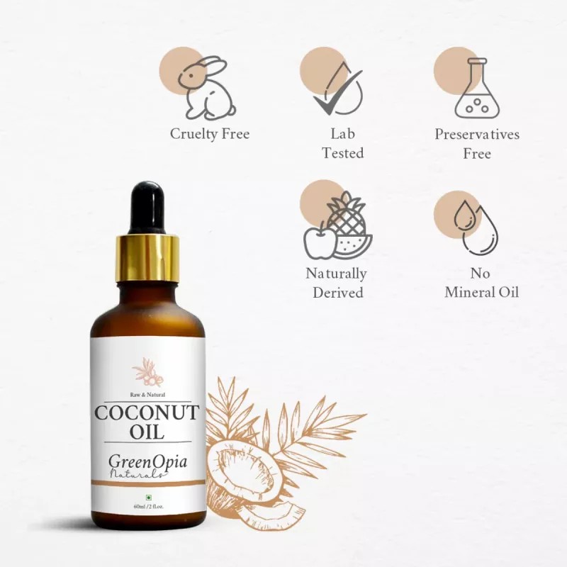 GreenOpia Naturals Coconut Oil (60ml)