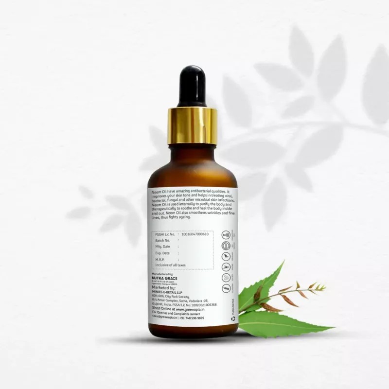 GreenOpia Naturals Neem Oil (60ml)