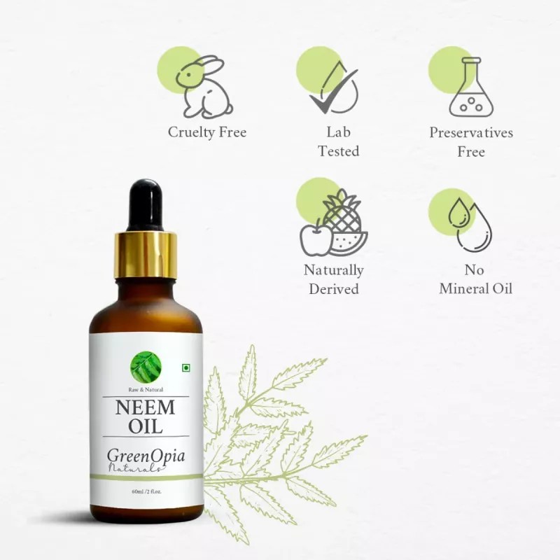 GreenOpia Naturals Neem Oil (60ml)