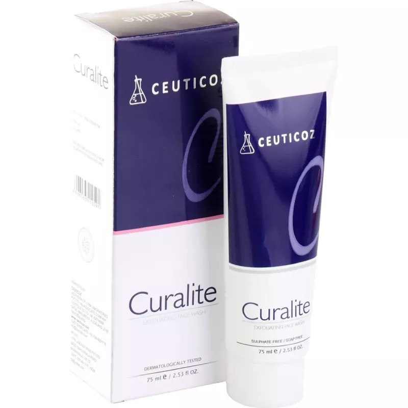 Ceuticoz Curalite Facewash (75ml)