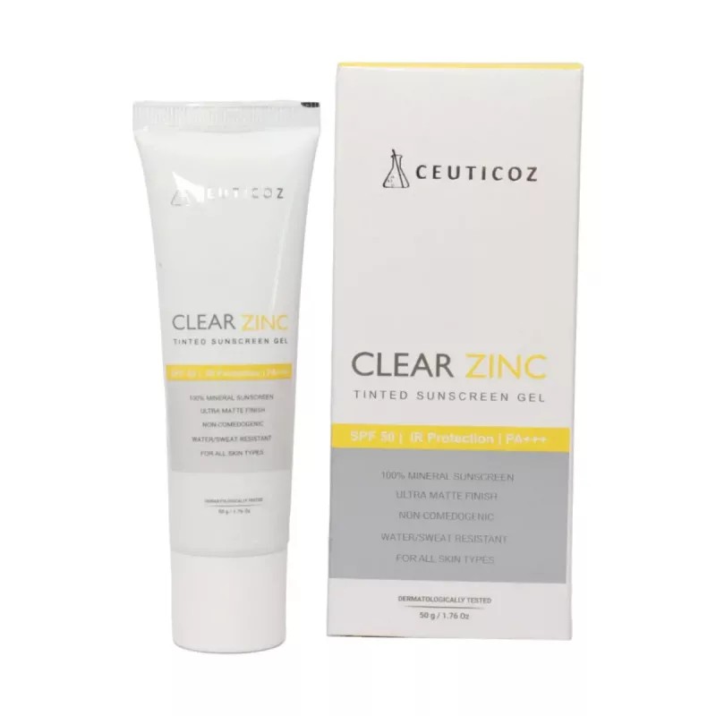 Ceuticoz Clear Zinc Sunscreen Gel (50g)