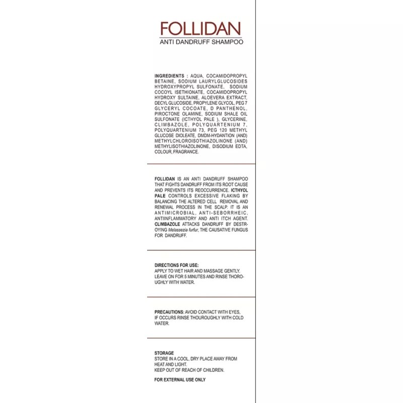 Ceuticoz Follidan Shampoo (100ml)