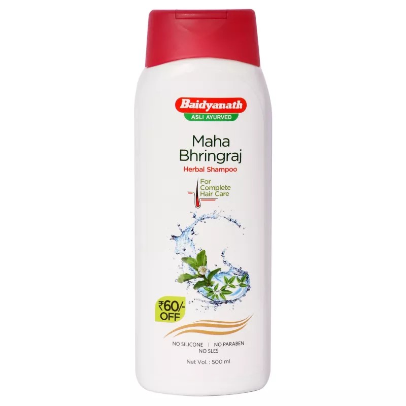 Baidyanath Mahabhringraj Herbal Shampoo (500ml)