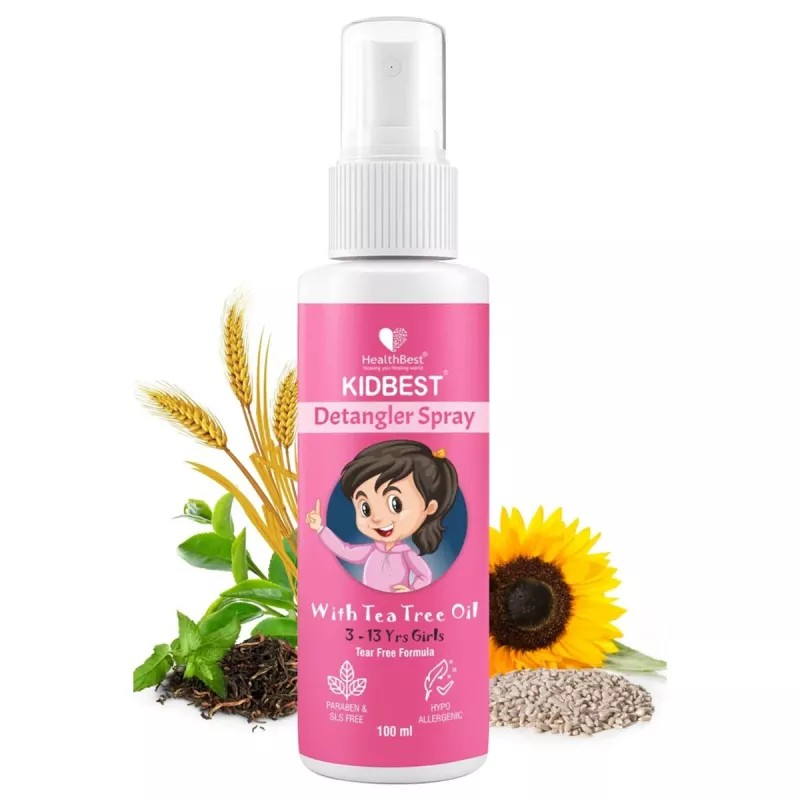 HealthBest Kidbest Detangler Spray (100ml)