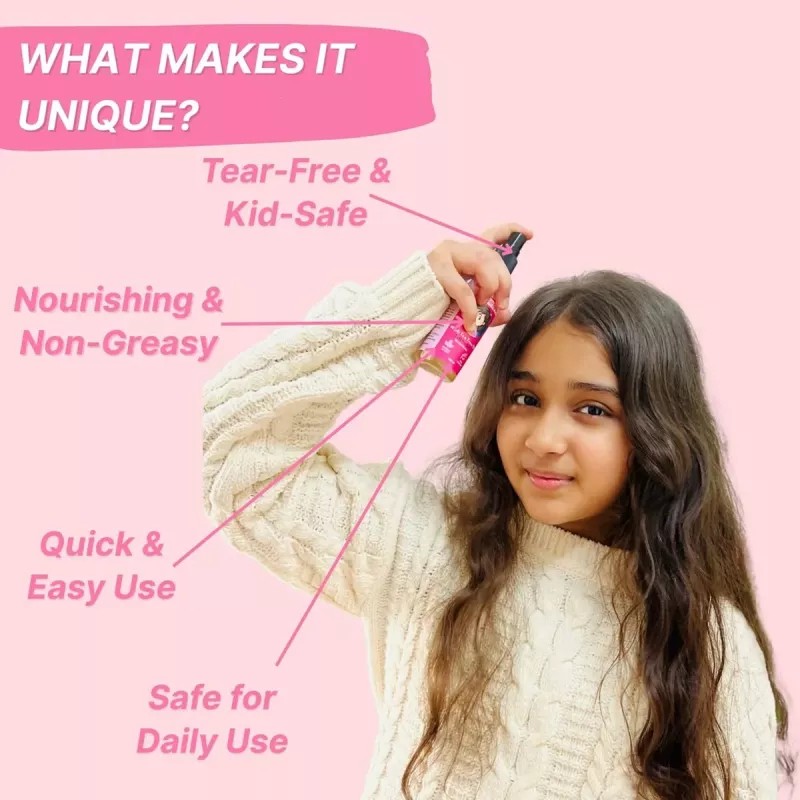 HealthBest Kidbest Detangler Spray (100ml)