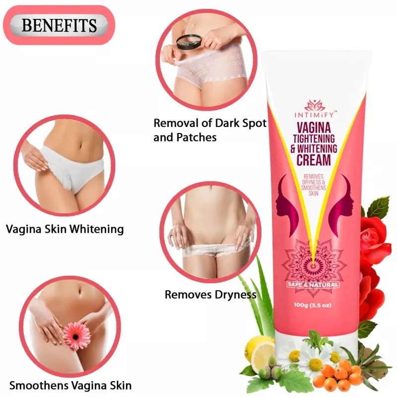 Intimify Vagina Tightening & Whitening Cream (100g)