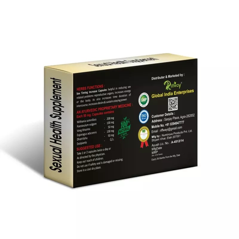 Riffway Sexual Health Supplement (10caps)