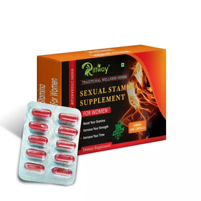 Riffway Sexual Stamina Supplement Capsules For Women (10caps)