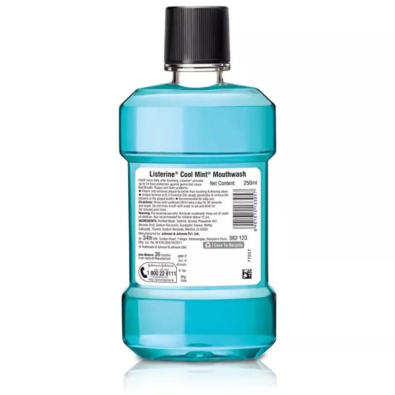 Johnson & Johnson Listerine Cool Mint (250ml)
