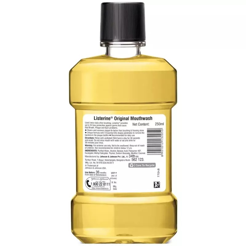 Johnson & Johnson Listerine Original (250ml)