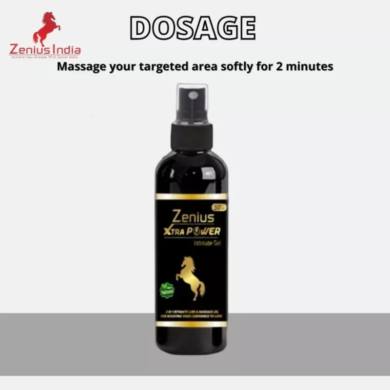 Zenius India Xtra Power Sexual Gel For Men (50ml)