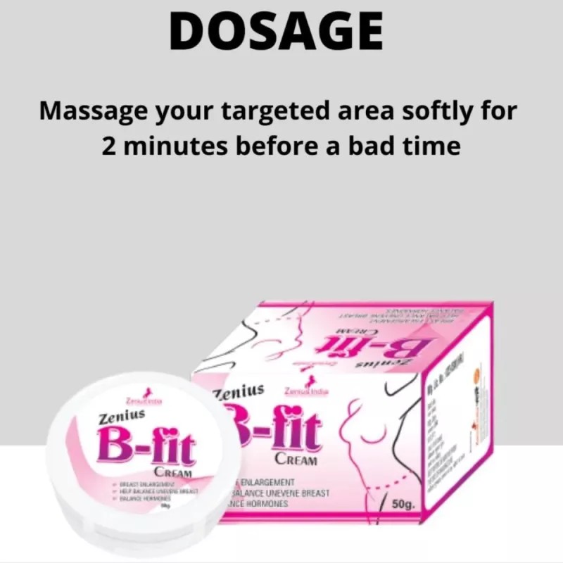 Zenius India B Fit Cream For Breast Enlargement Cream (50g)