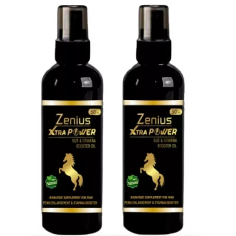 Zenius India Xtra Power Sexual Oil For Men (50ml, Pack of 2)