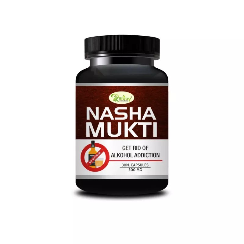 Riffway Nasha Mukti For Alkohol Addiction (30caps)