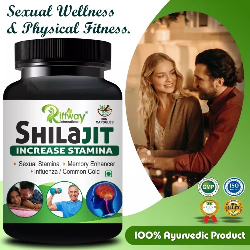 Riffway Shilajit Increase Stamina (30caps)