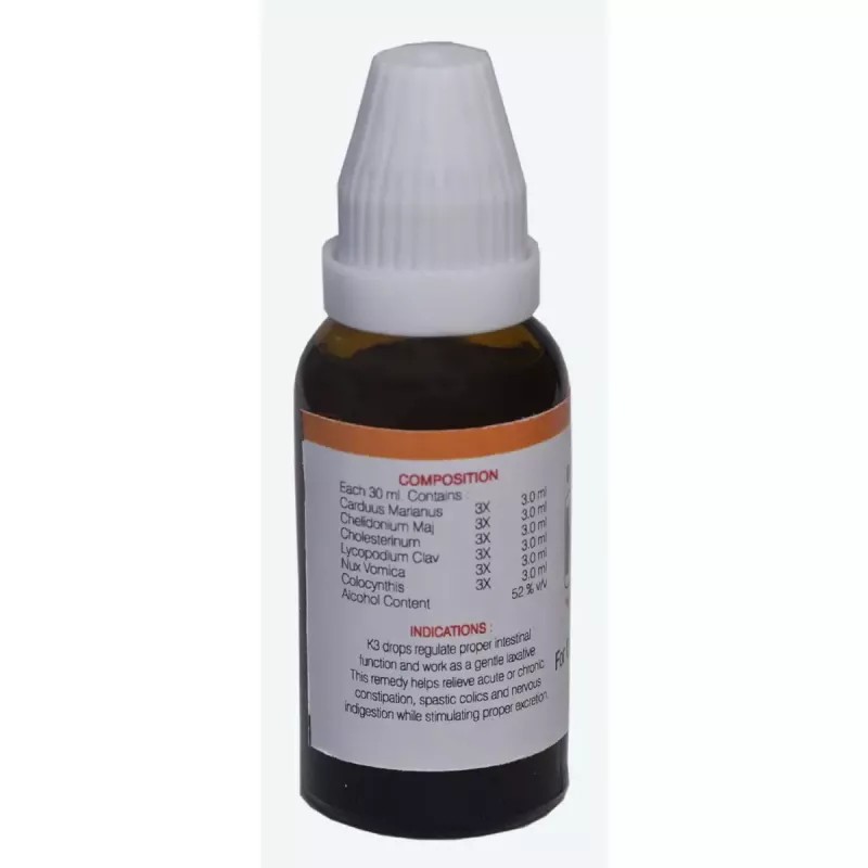 Kent Pharmaceuticals K3 For Constipation (30ml)