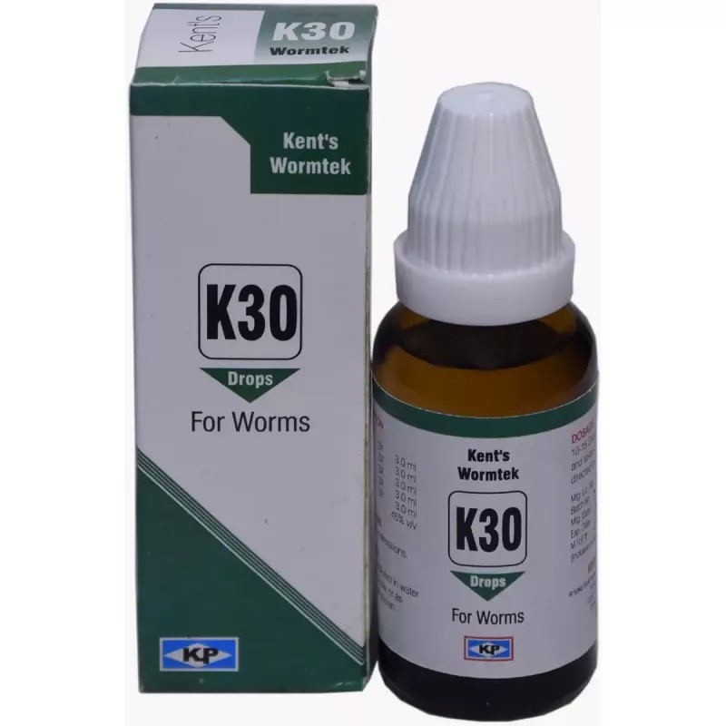 Kent Pharmaceuticals K30 For Worms (30ml)