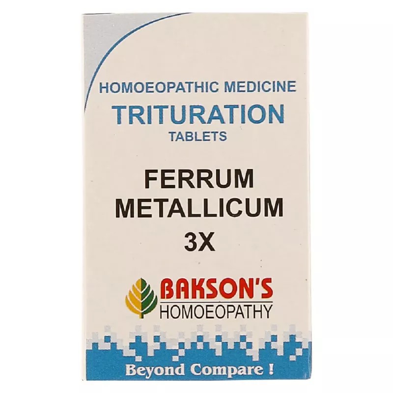 Bakson Ferrum Metallicum 3X (100tab)