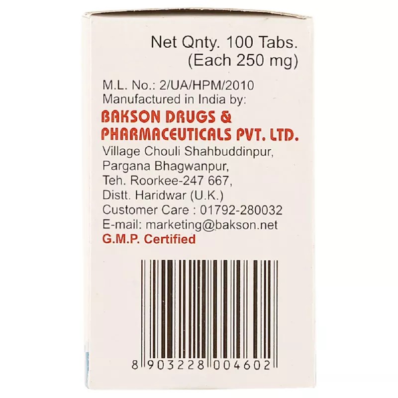 Bakson Kali Carbonicum 3X (100tab)