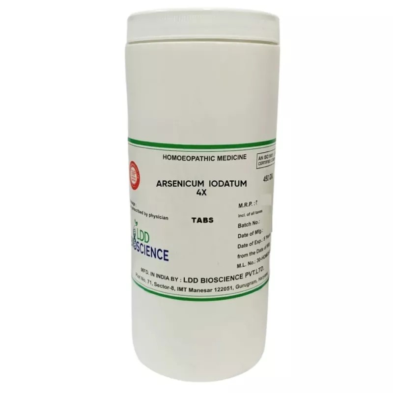 LDD Bioscience Arsenicum Iodatum 4X (450g)