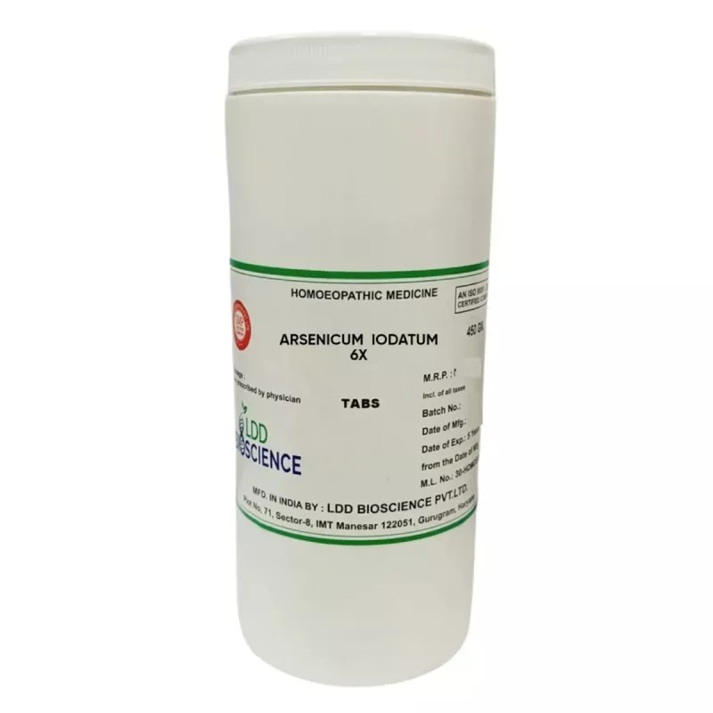 LDD Bioscience Arsenicum Iodatum 6X (450g)
