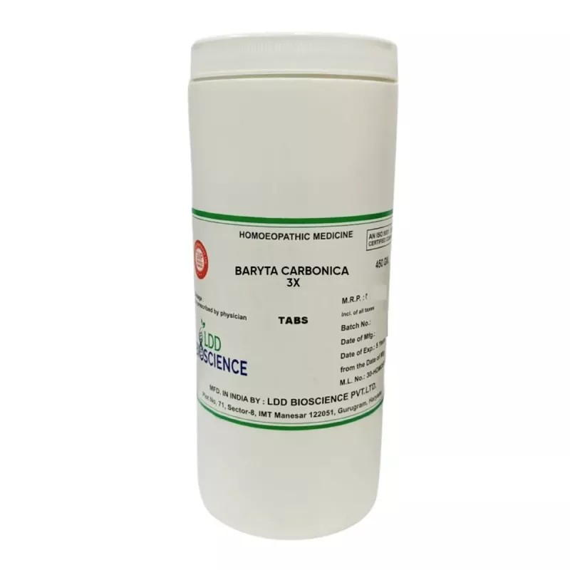 LDD Bioscience Baryta Carbonica 3X (450g)