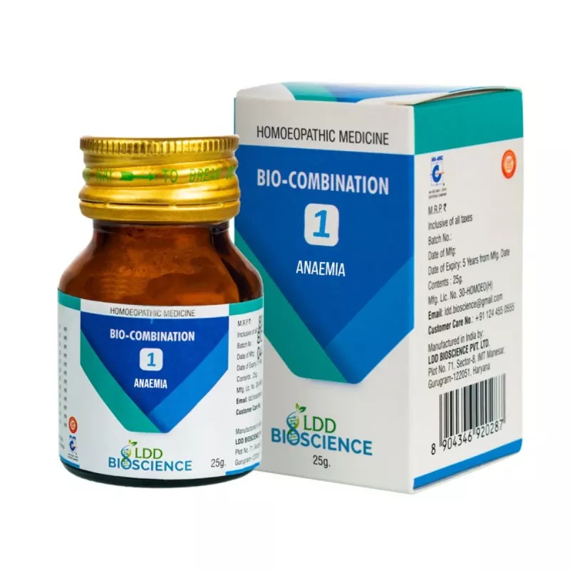 LDD Bioscience Bio Combinations 1 Anaemia (25g)
