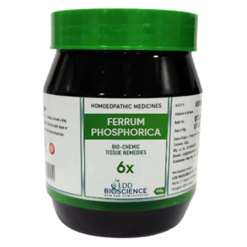 LDD Bioscience Ferrum Phos 6X (450g)