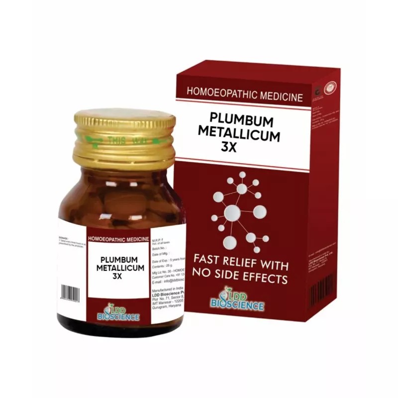 LDD Bioscience Plumbum Metallicum 3X (25g)